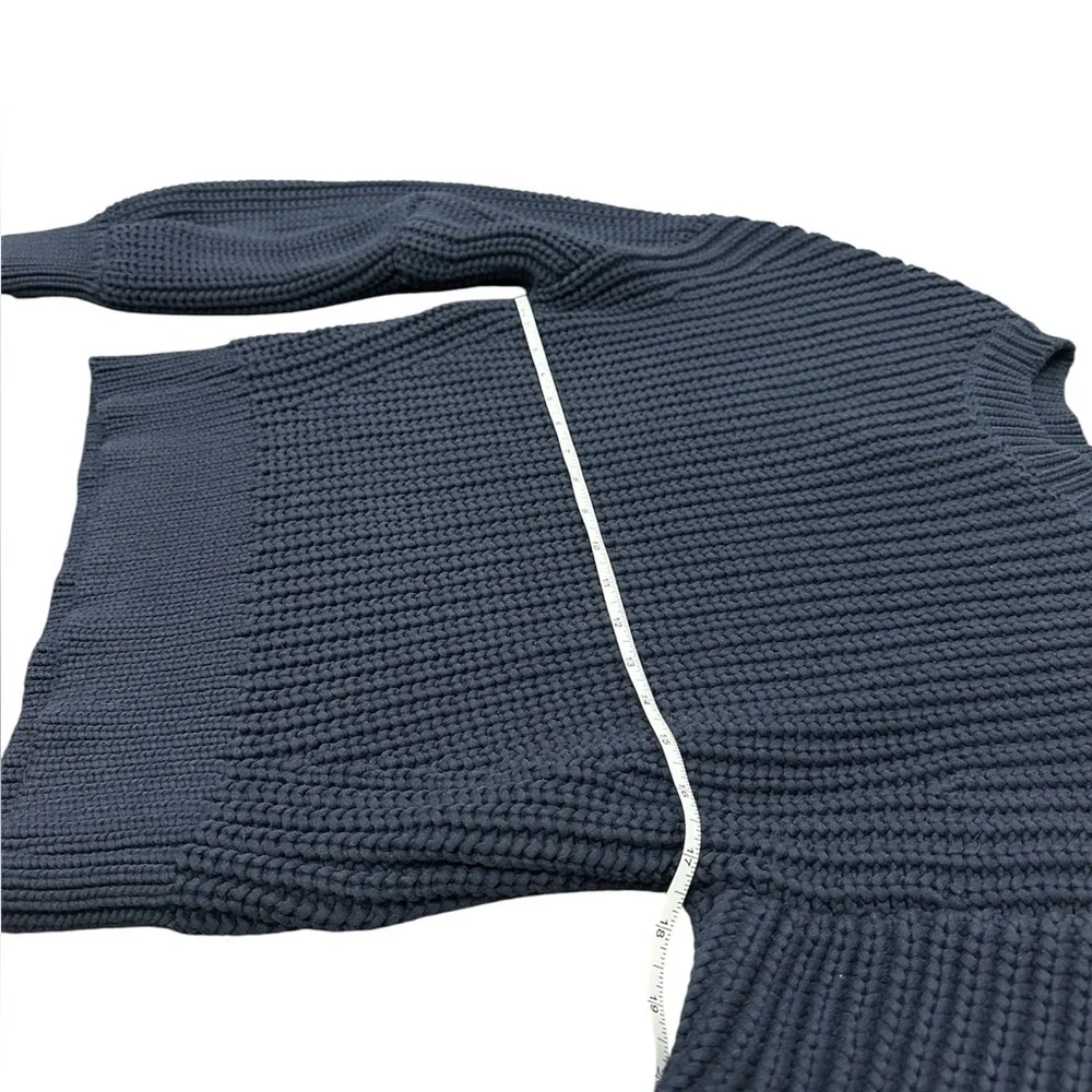 Banana Republic Chunky Knit Sweater Blue Size S NWT Fisherman Capsule Preppy